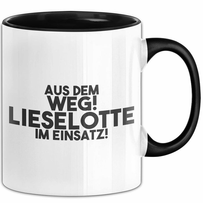 Lieselotte Tasse Aus Dem Weg! Lieselotte Im Einsatz! Geschenk