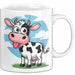Kuh Liebhaber Tasse Geschenkidee Bauernhoftier Fan Lustiger Geschenkidee Lustig Weiß Trendation