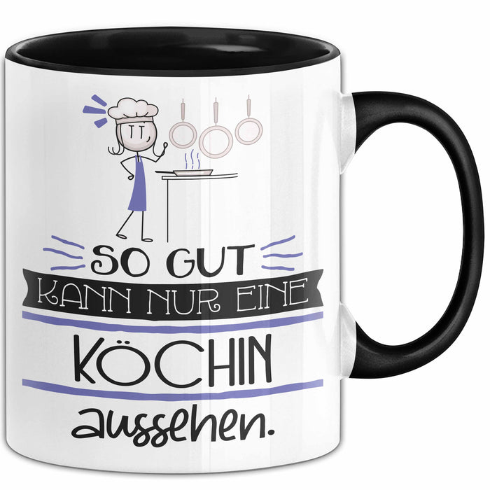 Köchin Geschenk Tasse So Gut Kann Nur Eine Köchin Aussehen Geschenkidee Geburtstag Weihnachten Lustig Trendation
