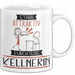 Kellnerin Tasse Geschenk Becher Stark Attraktiv Furchtlos Kellnerin Lustige Geschenkidee Weiß Trendation