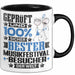 Musikfestival-Besucher Geschenk Lustiger Spruch für Musikfestival-Besucher Geschenkidee Bester Musikfestival-Besucher Der Welt Schwarz Trendation