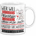 Haustier-Tätowiererin Tasse Geschenk Spruch Wer Will Schon Prinzessin Sein Wenn Man Auch Haustier-Tätowiererin Sein Kann Weiß Trendation