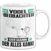 Vogelbeobachter Tasse Geschenk für Vogelbeobachter Der Mann Der Alles Kann Geschenkidee zum Geburtstag Weiß Trendation