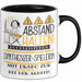 Synthesizer-Spielerin Tasse Geschenk Lustig Abstand Halten Hochleistungs-Synthesizer-Spielerin Mit Drang Zur Perfektion Bei Der Arbeit Trendation