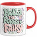 Märchen Tasse Geschenkidee Holla Waldfee Fantasy Liebhaber Rot Trendation