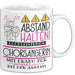 Chorsängerin Tasse Geschenk Lustig Abstand Halten Hochleistungs-Chorsängerin Mit Drang Zur Perfektion Bei Der Arbeit Weiß Trendation