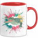 Krokodil Tier Tasse Geschenk Lustige Geschenkidee Spruch Rot Trendation
