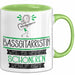 Bassgitarristin Weil Es Keinen Schöneren Beruf Gibt Tasse Geschenk für Eine Bassgitarristin Lustig Grün Trendation
