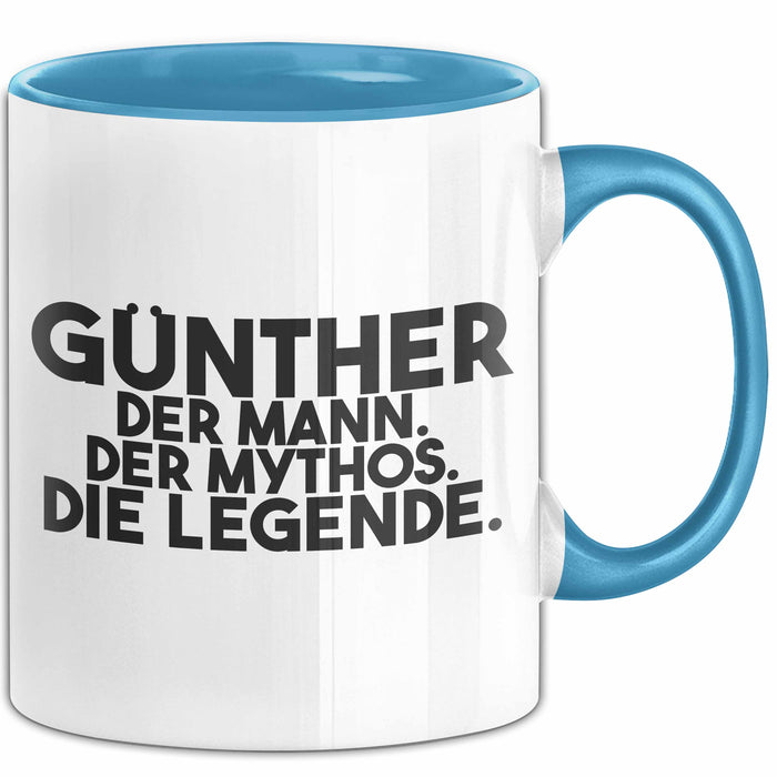 Guenther Tasse Guenther – Der Mann. Der Mythos. Die Legende. Geschenk