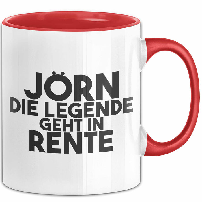 Joern Tasse Joern – Die Legende Geht In Rente Geschenk