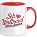 Waltraud Tasse Geschenk Ich Bin Vollkommen Waltraud Geschenkidee Geburtstag Rot Trendation