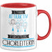 Chorleiterin Tasse Geschenk Becher Stark Attraktiv Furchtlos Chorleiterin Lustige Geschenkidee Rot Trendation