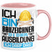 Bauzeichner Ausbildung Tasse Geschenk Ich Bin Bauzeichner In Der Ausbildung Ich Darf Das Geschenkidee Spruch Rosa Trendation