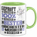 Orchestermusiker Geschenk Lustiger Spruch für Orchestermusiker Geschenkidee Bester Orchestermusiker Der Welt Grün Trendation