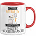 Haustier-Modedesignerin Tasse Geschenk Becher Stark Attraktiv Furchtlos Haustier-Modedesignerin Lustige Geschenkidee Rot Trendation