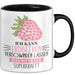 Erdbeeren-Liebhaber Tasse Geschenk Ich Kann Erdbeeren Verschwinden Lassen Was Ist Deine Superkraft Becher Geschenkidee Erdbeeren Kaffee-Becher Trendation