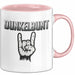 Dunkle Farbe Tasse Geschenk Lustige Geschenkidee Spruch Dunkelbunt Rosa Trendation