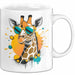 Giraffe Mit Sonnenbrille Tasse Geschenk Lustige Geschenkidee Spruch Weiß Trendation