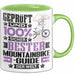 Mountainbike-Guide Geschenk Lustiger Spruch für Mountainbike-Guide Geschenkidee Bester Mountainbike-Guide Der Welt Grün Trendation