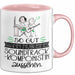 Soundtrack-Komponistin Geschenk Tasse So Gut Kann Nur Eine Soundtrack-Komponistin Aussehen Geschenkidee Geburtstag Weihnachten Lustig Rosa Trendation