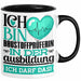 Baustoffprüferin Ausbildung Start Geschenk Tasse Ich Bin Baustoffprüferin In Der Ausbildung Ich Darf Das Kaffee-Becher Geschenkidee Schwarz Trendation
