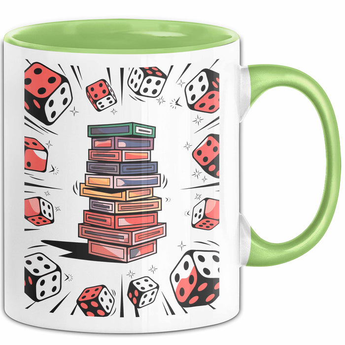 Brettspiel Fan Tasse Geschenk Lustige Geschenkidee Spruch Für Tischspiel Spieler Grün Trendation
