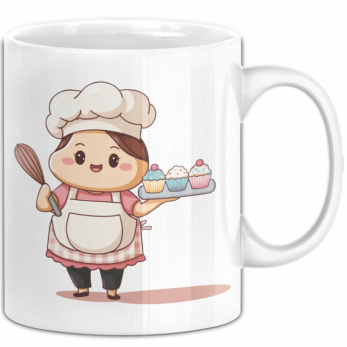 Bäcker Tasse Geschenk Lustige Geschenkidee Spruch Für Gebäck Liebhaber Weiß Trendation