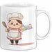 Bäcker Tasse Geschenk Lustige Geschenkidee Spruch Für Gebäck Liebhaber Weiß Trendation