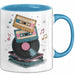 Retro Fan Tasse Geschenkidee für Vintage Liebhaber Blau Trendation