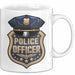 Polizist Tasse Geschenkidee für Strafverfolgung Weiß Trendation