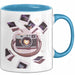 Fotograf Tasse Geschenk Lustige Geschenkidee Spruch Für Kamera Liebhaber Blau Trendation