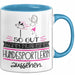 Hundesportlerin Geschenk Tasse So Gut Kann Nur Eine Hundesportlerin Aussehen Geschenkidee Geburtstag Weihnachten Lustig Blau Trendation