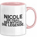 Nicole Tasse Nicole – Die Frau. Der Mythos. Die Legende. Geschenk Rosa Trendation