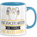 Rucksacktouristin Geschenk Tasse Becher Die Frau Die Allen Kann Geschenkidee für eine Rucksacktouristin Lustig Blau Trendation