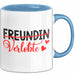 Verlobt Verlobung Verlobter Tasse Becher Geschenk Lustige Geschenkidee Spruch Verlobte Blau Trendation
