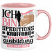Speditionskauffrau Ausbildung Start Geschenk Tasse Ich Bin Speditionskauffrau In Der Ausbildung Ich Darf Das Kaffee-Becher Geschenkidee Rosa Trendation