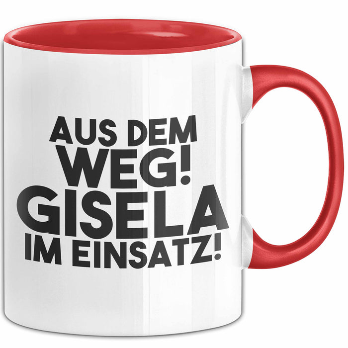 Gisela Tasse Aus Dem Weg! Gisela Im Einsatz! Geschenk