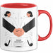 Mediator Tasse Geschenk Lustige Geschenkidee Spruch Für Konflikt Löser Rot Trendation