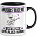 Musikstudent Tasse Geschenk für Musikstudent Der Mann Der Alles Kann Geschenkidee zum Geburtstag Schwarz Trendation