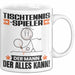 Tischtennisspieler Tasse Geschenk für Tischtennisspieler Der Mann Der Alles Kann Geschenkidee zum Geburtstag Weiß Trendation