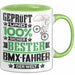 BMX-Fahrer Geschenk Lustiger Spruch für BMX-Fahrer Geschenkidee Bester BMX-Fahrer Der Welt Grün Trendation