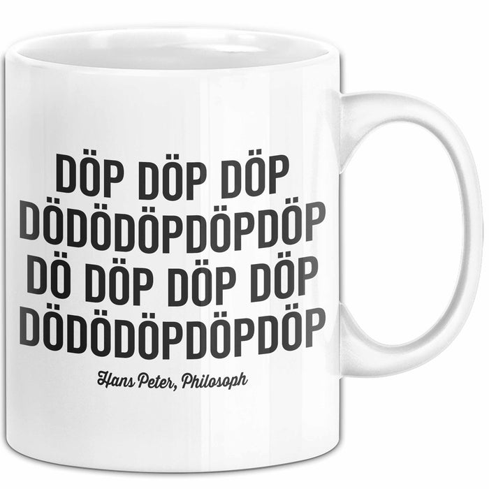 Rave House Musik Festival Party Tasse Geschenk Lustige Geschenkidee Spruch Weiß Trendation