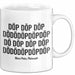 Rave House Musik Festival Party Tasse Geschenk Lustige Geschenkidee Spruch Weiß Trendation