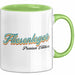 Fliesenleger Premium Edition Tasse Geschenk Fliesenleger Kaffee-Becher Grün Trendation