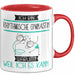Rhythmische Gymnastin Tasse Geschenk Ich Bin Rhythmische Gymnastin Warum Weil Ich Es Kann Geschenkidee Geburtstag Rot Trendation