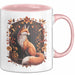 Fuchs Tierliebhaber Tasse Geschenk Lustige Geschenkidee Spruch Rosa Trendation
