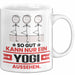 Yogi Geschenk Tasse So Gut Kann Nur Ein Yogi Aussehen Geschenkidee Kaffee-Becher Weiß Trendation