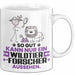 Wildtierforscher Geschenk Tasse So Gut Kann Nur Ein Wildtierforscher Aussehen Geschenkidee Kaffee-Becher Weiß Trendation