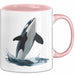 Wal Tier Tasse Geschenk Lustige Geschenkidee Spruch Rosa Trendation