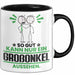 Großonkel Geschenk Tasse So Gut Kann Nur Ein Großonkel Aussehen Geschenkidee Kaffee-Becher Schwarz Trendation